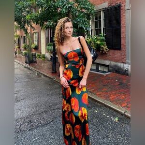 Reformation Frankie Maxi Silk Dress, brand new, never worn.